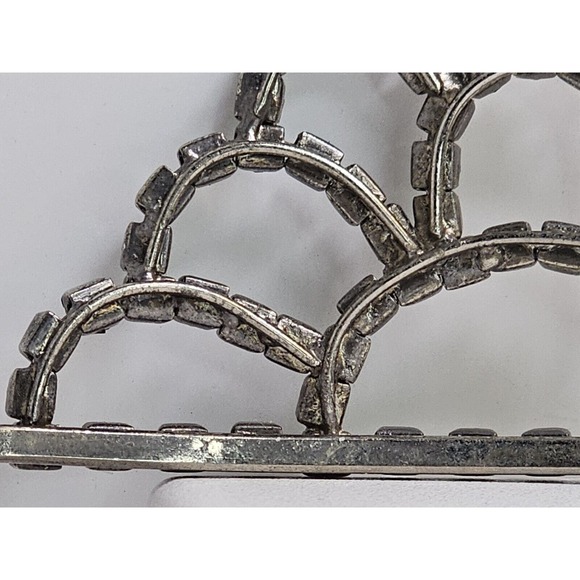 Vintage 1940s - 50s Rhinestone Tiara - Picture 8 of 14